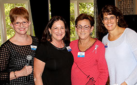 4 JWFA Trustees and Jewish women leaders collaborate on grants for Jewish women and girls.