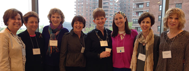 Jewish women enjoy time together at JWFA and discuss investing in Jewish grants.