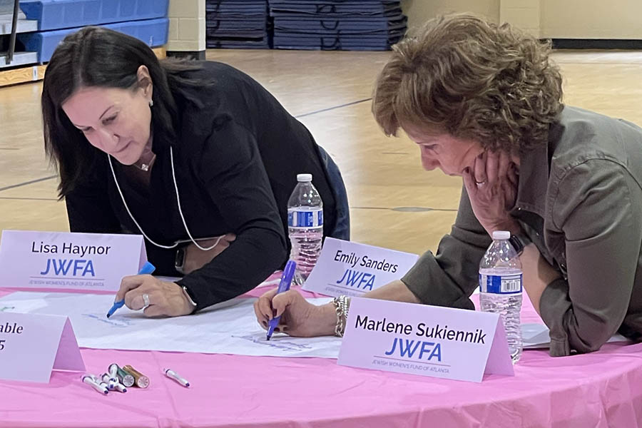 JWFA members at an event