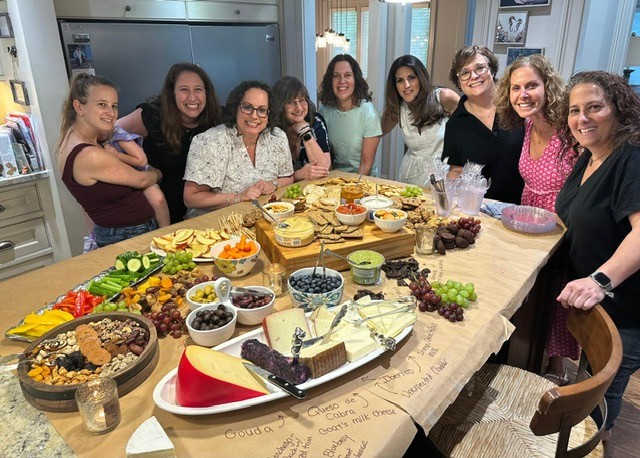 ACT 6 JWFA ACT cohort with charcuterie board