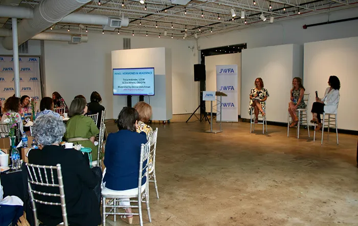 amplifying-education JWFA members at an event